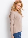 Bluzka-RV-BZ-5121.23P-ciemny bezowy rozmiar - M