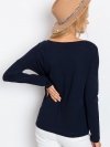 Bluzka-RV-BZ-5122.13P-granatowy rozmiar - S