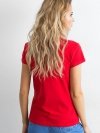 T-shirt-RV-TS-4623.86-czerwony rozmiar - XS
