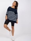 Bluzka-RV-BZ-7556.68-granatowy rozmiar - L/XL