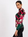 Bluzka-DHJ-BZ-6533C-1.81P-ciemny zielony rozmiar - ONE SIZE