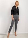 Spodnie dresowe-RV-DR-5222.59-ciemny szary rozmiar - S