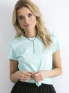 T-shirt-RV-TS-4623.21-mietowy rozmiar - S
