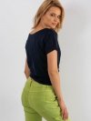 T-shirt-RV-TS-4832.42P-granatowy rozmiar - XS