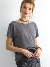 T-shirt-RV-TS-4662.37P-ciemny szary rozmiar - XL
