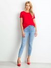 T-shirt-RV-TS-4838.68P-czerwony rozmiar - S