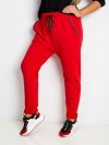 Spodnie dresowe-RV-DR-4765.52-czerwony rozmiar - 3XL