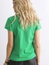 T-shirt-RV-TS-4623.56-zielony rozmiar - XS