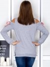 Bluza-PL-BL-1452.02-szary rozmiar - S