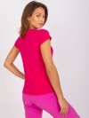 T-shirt-RV-TS-4623.71-fuksjowy rozmiar - XS