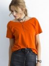 T-shirt-RV-TS-4662.39P-ciemny pomarańczowy rozmiar - M