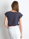 T-shirt-RV-TS-4833.61P-grafitowy rozmiar - XL