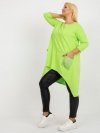 Bluzka-RV-BZ-8533.04-limonkowy rozmiar - ONE SIZE