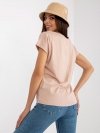 T-shirt-B-014.43-beżowy rozmiar - S