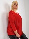 Bluzka-RV-BZ-5745.18-czerwony rozmiar - ONE SIZE