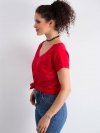 T-shirt-RV-TS-4832.14P-czerwony rozmiar - XS