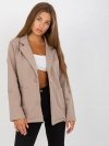 Marynarka-RV-MA-8071.19P-ciemny bezowy rozmiar - S