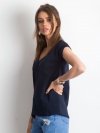 T-shirt-RV-TS-4839.10P-granatowy rozmiar - XS