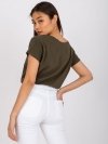 T-shirt-RV-TS-4832.40P-khaki rozmiar - S