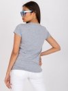 T-shirt-RV-TS-4623.69-szary rozmiar - XS