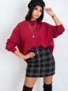 Bluza-RV-BL-5185.87P-bordowy rozmiar - L/XL