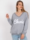 Bluza-FA-BL-7754.55P-biało-szary rozmiar - ONE SIZE