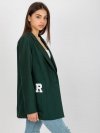 Marynarka-LK-MA-509286-3.01P-ciemny zielony rozmiar - ONE SIZE