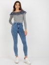 Spodnie jeans-NM-SP-L12.14X-niebieski rozmiar - XS