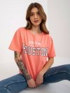T-shirt-EM-TS-527-1.26X-brzoskwiniowy rozmiar - ONE SIZE