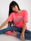 T-shirt-EM-TS-527-1.26X-fluo różowy rozmiar - ONE SIZE