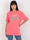 T-shirt-EM-TS-527-1.26X-fluo różowy rozmiar - ONE SIZE