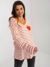 Bluzka-FA-BZ-8259.98-pomarańczowy rozmiar - ONE SIZE