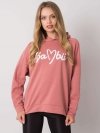 Bluza-FA-BL-7045.66P-ciemny różowy rozmiar - ONE SIZE