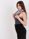 Chustka-AT-CH-1801-szary rozmiar - ONE SIZE