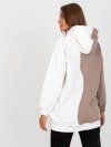 Bluza-RV-BL-8233.32X-biało-beżowy rozmiar - S/M