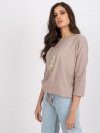 Bluzka-RV-BZ-7510.78-ciemny bezowy rozmiar - S/M