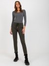 Spodnie dresowe-RV-DR-8380.25P-khaki rozmiar - L/XL