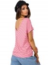 T-shirt-TP-TS-5480.97P-koralowy rozmiar - XL