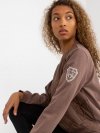 Bluza-RV-BL-8225.88-brązowy rozmiar - S/M