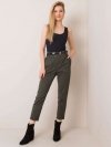 Spodnie-DHJ-SP-2312.94P-ciemny khaki rozmiar - S