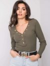 Bluzka-TW-BZ-OB006.59-khaki rozmiar - S