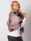 Chustka-AT-CH-F106011-3-ciemny szary rozmiar - ONE SIZE