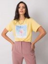 T-shirt-PM-TS-SS21CA59.01P-żółty rozmiar - L