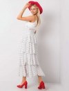 Spódnica-TW-SD-BI-0725.99-biało-czarny rozmiar - ONE SIZE