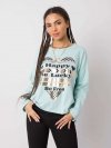 Bluzka-DHJ-BZ-21103.06P-mietowy rozmiar - ONE SIZE