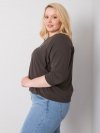 Bluzka-RV-BZ-6391.48-ciemny khaki rozmiar - ONE SIZE