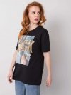 T-shirt-HB-TS-3056.77P-czarny rozmiar - S