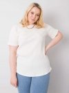 Bluzka-RV-BZ-6323.92-ecru rozmiar - 2XL