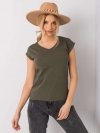 T-shirt-RV-TS-6108.04-khaki rozmiar - S