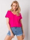 T-shirt-RV-TS-4832.40P-fuksjowy rozmiar - M